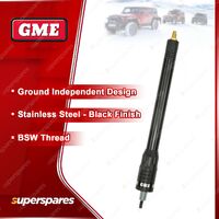 GME Elevated-Feed Black Antenna Base with 4.5m Cable - BSW Thread ABL017B