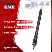 GME Elevated-Feed Black Antenna Base with 4.5m Cable - BSW Thread ABL-SS017B