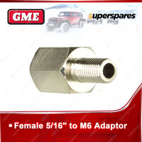 GME Stud Adaptor - Female 5 / 16" to M6 Replacement Fitment AD006