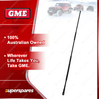 GME 820mm Mobile UHF/Vhf Digital TV Antenna - Black Fibreglass Whip AE3001