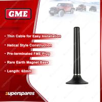 GME 62mm Magnetic Antenna Base With Lead & Plug with Pre-terminated FME Plug