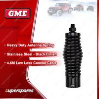 GME Heavy Duty Black Antenna Spring - FME Terminated Suit 465mm Antenna Whip