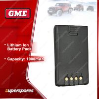 GME 1000Mah Li-Ion Battery Pack To Suit Radio TX-SS630 / GX-SS620