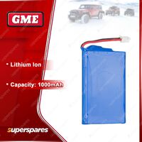 GME Brand 1000mAh Lithium Ion Battery Pack - Suit Radio TX665 / TX667