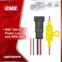 GME IP67 12V DC Power Lead Suit XRS-SS-390C / TX-SS4600 / TX-SS4610