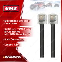 GME 8 Pin Microphone Extension Lead Suit AD-SS008/XRS-RJ Pass-Through Adaptors