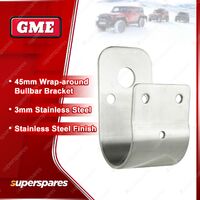 GME 45mm Stainless Steel Wrap-Around Bullbar Bracket - MB-SS102SS