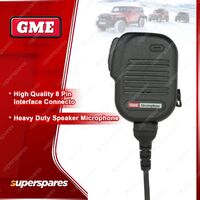 GME Heavy Duty Speaker Microphone with 8 Pin Connector Suit Radio TX-SS6500S