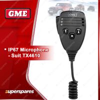 GME IP67 Microphone - Suit Radio TX-SS4600 / TX-SS4610 4WD Offroad