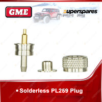 GME Replacement PL-SS259 Connector Plug - Solderless Part Number PL-SS2591