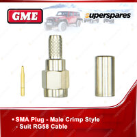 GME PL-SS411 Replacement SMA Connector PL-SS411 - Suit RG58/U Cable