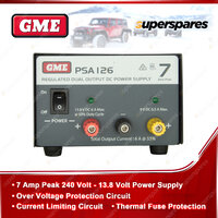 GME Regulated Power Supply (7 Amp Peak 240 Volt - 13.8 Volt Power Supply)