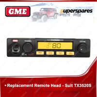 GME RM-SS3520 Replacement Remote Head To Suit UHF CB Radio TX-SS3520S