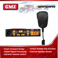 GME 5 Watt 80 Channels Super Compact UHF CB Radio for 4WD Offroad TX-SS3100DP