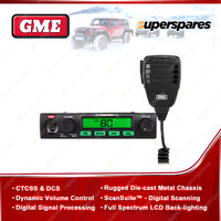 GME 5 Watt Compact UHF CB Radio - Scansuite Scanning with no Antenna TX3500S