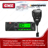 GME 5 Watt Din Mount UHF CB Radio With Scansuite Digital Scanning TX-SS4500S