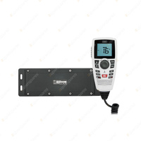 GME Black Box VHF Marine Radio Waterproof White - IPX7 Ingress Protection GX750W