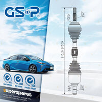 1 Pc GSP LH CV Joint Drive Shaft for Nissan Lucino Sentra Pulsar N15 N14 N16