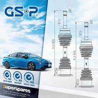 2 x Front CV Joint Drive Shaft for Nissan Navara Datsun Pathfinder Terrano D21