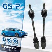 2 Pcs GSP Front CV Joint Drive Shaft for Subaru Forester SF Outback Legacy SVX