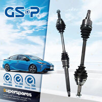 GSP Front LH + RH CV Joint Drive Shafts for Ford Focus LR AXXGC AXXWP FXXWP 1.8L