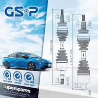 GSP LH + RH CV Joint Drive Shafts for Ford Explorer UQ US UN UP UT UX UZ 4.0L