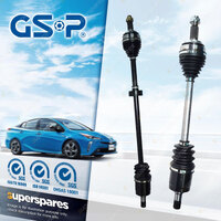 GSP Front LH + RH CV Joint Drive Shafts for Honda Civic FD1 1.8L R18A1 I4 Auto