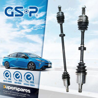 GSP Front LH + RH CV Joint Drive Shafts for Honda Accord CM5 2.4L K24A4 K24A8
