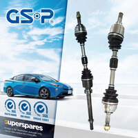 GSP LH+RH CV Joint Drive Shafts for Nissan Tiida C11 1.5L 1.8L I4 16v 2005-2013