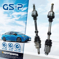 Pair GSP LH + RH CV Joint Drive Shafts for Mazda Mazda6 GH 2.5L 125kW FWD
