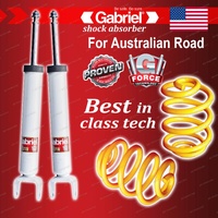Rear Gabriel Ultra Shocks + Lowered King Coil Springs for Audi A4 Series B5