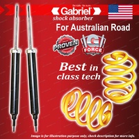 Rear Gabriel Ultra Shocks + Lowered King Coil Springs for BMW 1 Series E87 120d