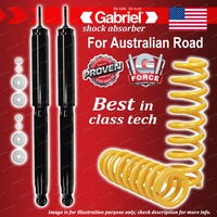 Rear Gabriel Ultra Shocks + King Coil Springs for BMW 3 Series E30 320 323 325