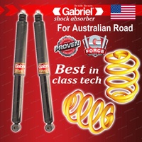 Rear Gabriel Ultra Shocks + Lowered King Coil Springs for Daewoo Cielo 2 DOOR