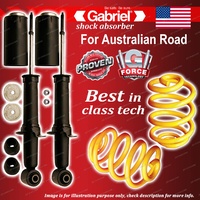 Rear Gabriel Ultra Shocks Lowered King Coil Springs for Ford Explorer UZ UX 4WD