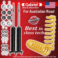 Front Gabriel Classic Shocks + STD King Springs for Ford Fairlane ZK ZL 6Cyl