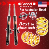 Front Gabriel Ultra Shocks + Lowered King Coil Springs for Ford Falcon AU 98-00