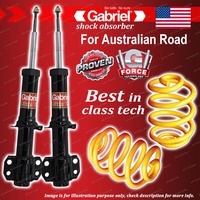 Front Gabriel Ultra Shocks + Lowered King Coil Springs for Ford Territory SX SY