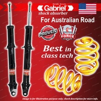 Front Gabriel Ultra Shocks + Lowered King Springs for Ford Territory SX SY RWD