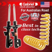 Front Gabriel Ultra Strut Shocks + STD King Coil Springs for Holden Commodore VS