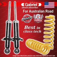 Rear Gabriel Ultra Shocks + STD King Coil Springs for Honda CR-V 4WD RE4 Wagon