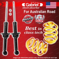 Rear Gabriel Ultra Shocks + Lowered King Coil Springs for Honda CRX ED9 87-88