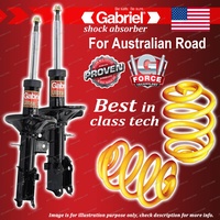 Front Gabriel Ultra Shocks + Lowered King Coil Springs for Hyundai Getz TB Hatch