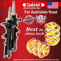 Rear Gabriel Ultra Shocks + Lowered King Springs for Hyundai Lantra J2 KW Wagon
