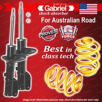 Front Gabriel Ultra Shocks + Lowered King Coil Springs for Hyundai S Coupe UE