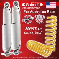 Rear Gabriel Ultra LT Shocks + Raised King Springs for Jeep TJ Wrangler 96-2/07