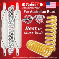 Front Gabriel Ultra LT Shocks + King Springs for Land Rover Defender 90 110 130