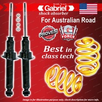 Front Gabriel Ultra Shocks + Lowered King Coil Springs for Mazda MX-5 NB 1.8L