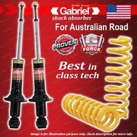 Rear Gabriel Ultra Shocks + STD King Coil Springs for Mitsubishi Lancer CG Sedan
