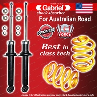 Rear Gabriel Ultra Shocks + Lowered King Coil Springs for Nissan Maxima A33